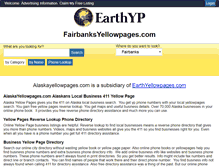 Tablet Screenshot of fairbanksyellowpages.com